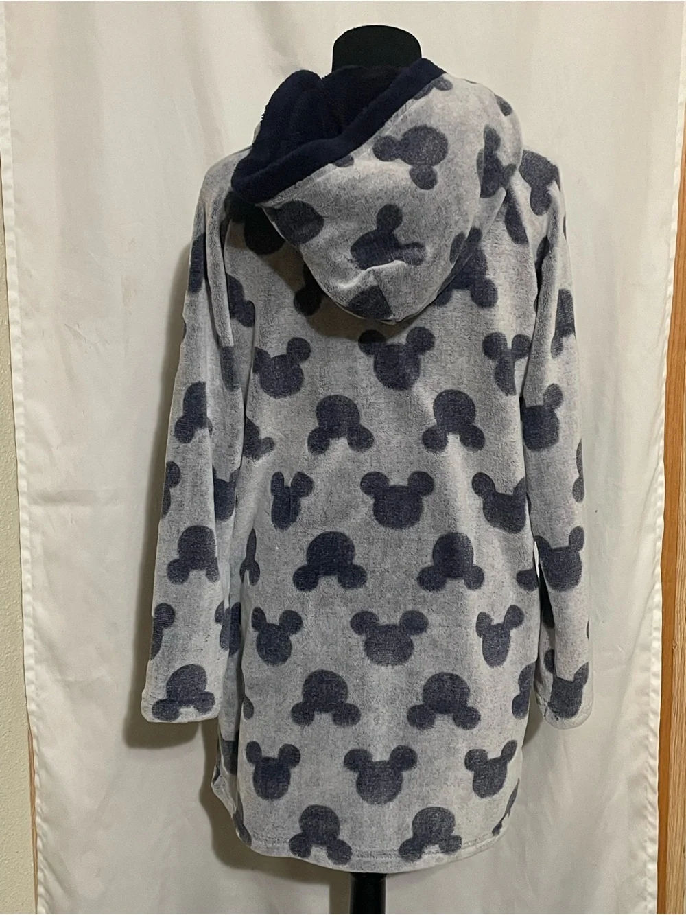 Disney Sherpa Tunic - Dark Blue and Light Gray - Picture 2 of 4